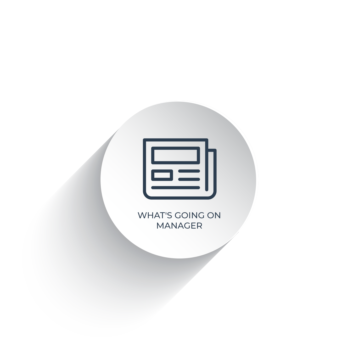 WHAT'S GOING ON MANAGER WHAT'S GOING ON MANAGER