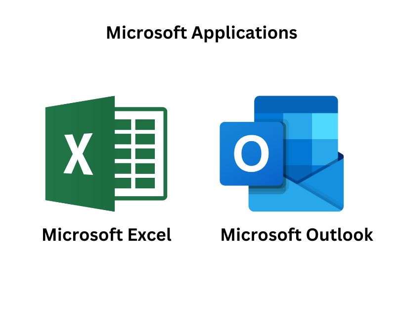 Microsoft Excel and Outlook Logos